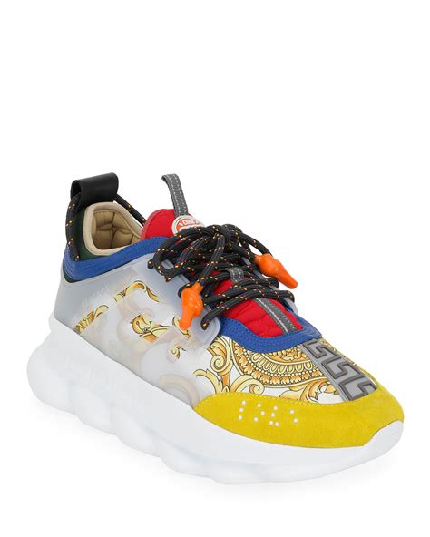 size 13 men's versace chain reaction|Versace sneakers for men.